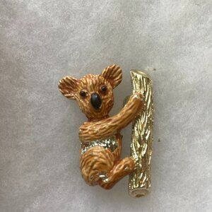 Vintage‎ GERRYS Koala Bear Brooch Pin
